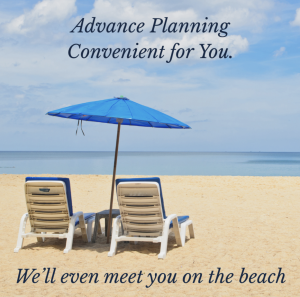 Advance Planning on the Beach